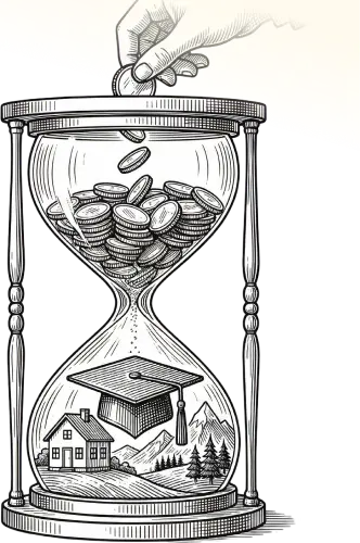 Capitalizing on the future hourglass
