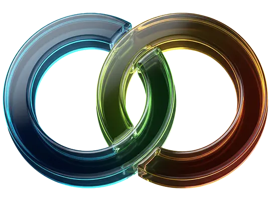 Strategic Partnerships Interlocking Rings